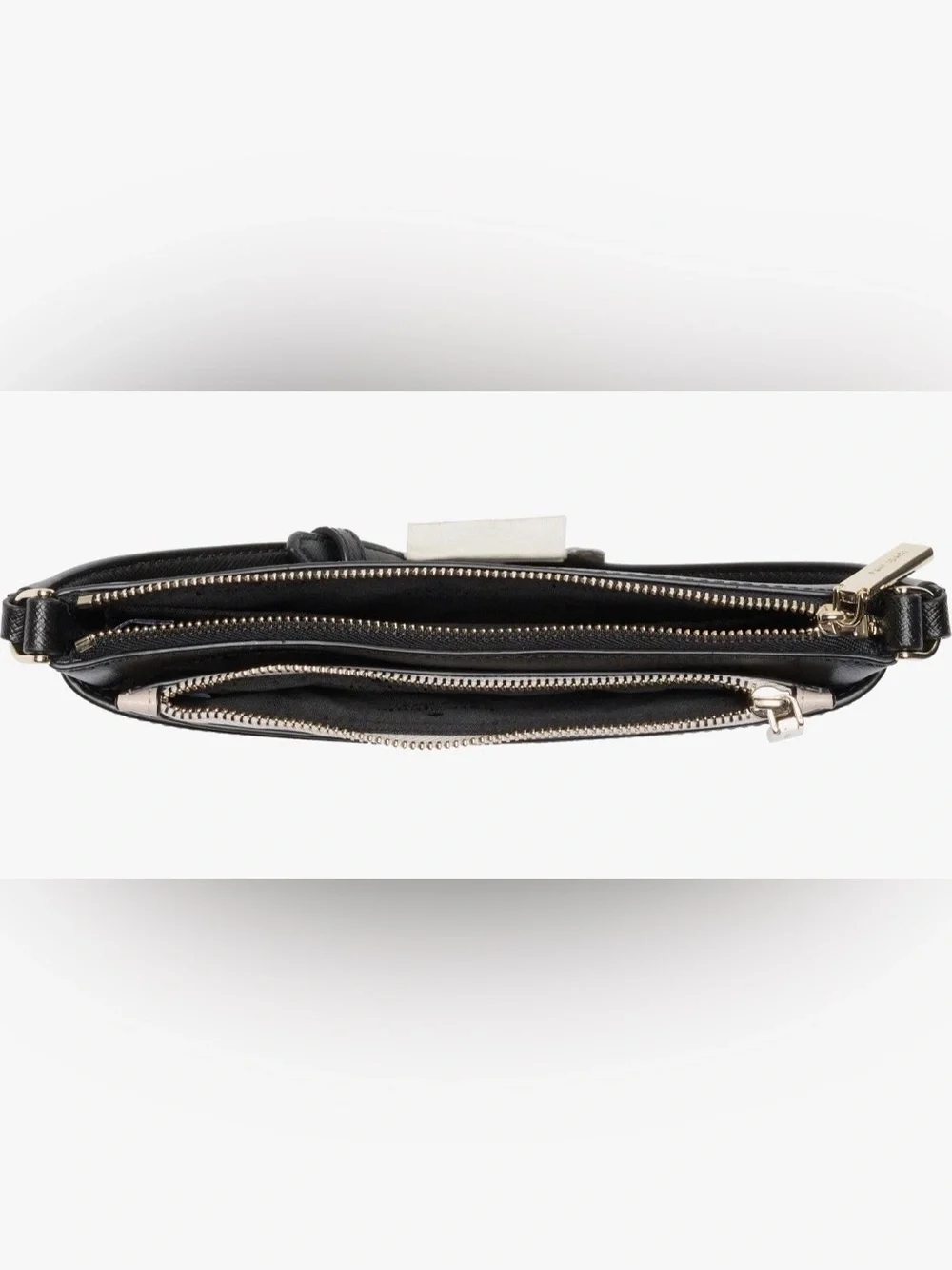 NEW kate spade new york textured leather crossbody bag with removable pouch